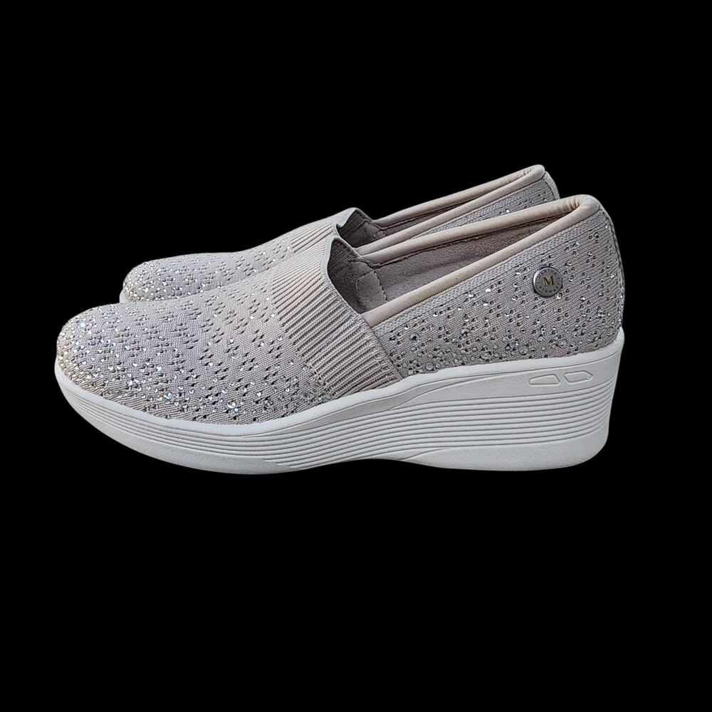 Skechers X Martha Stewart Pier-Lite Reflection Wedge Slip-On Shoes 8 - Picture 11 of 12